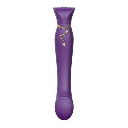 ZALO - VIBRADOR QUEEN G-SPOT PULS WAVE MORADO