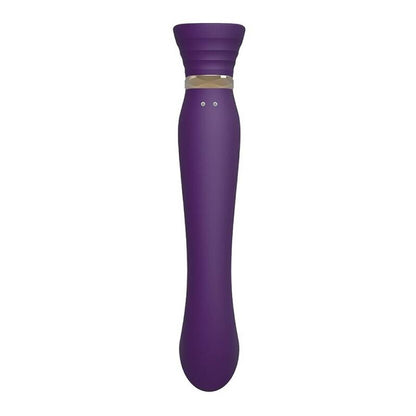ZALO - VIBRADOR QUEEN G-SPOT PULS WAVE MORADO
