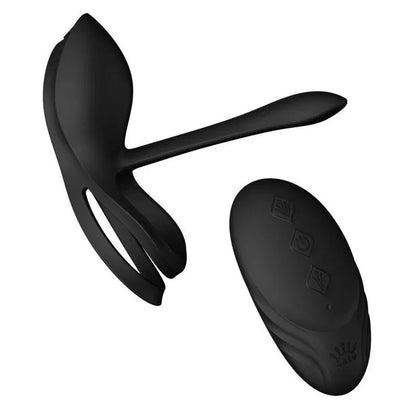 Zalo – Bague Vibrante Couples Bayek Noir