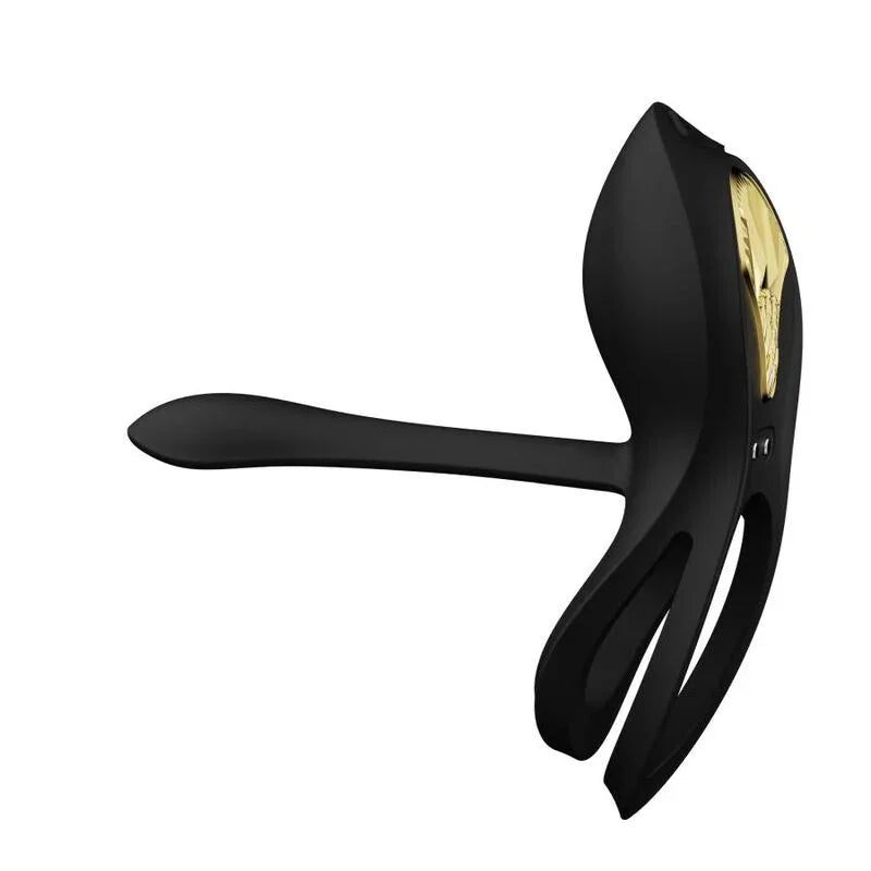 Zalo – Bague Vibrante Couples Bayek Noir