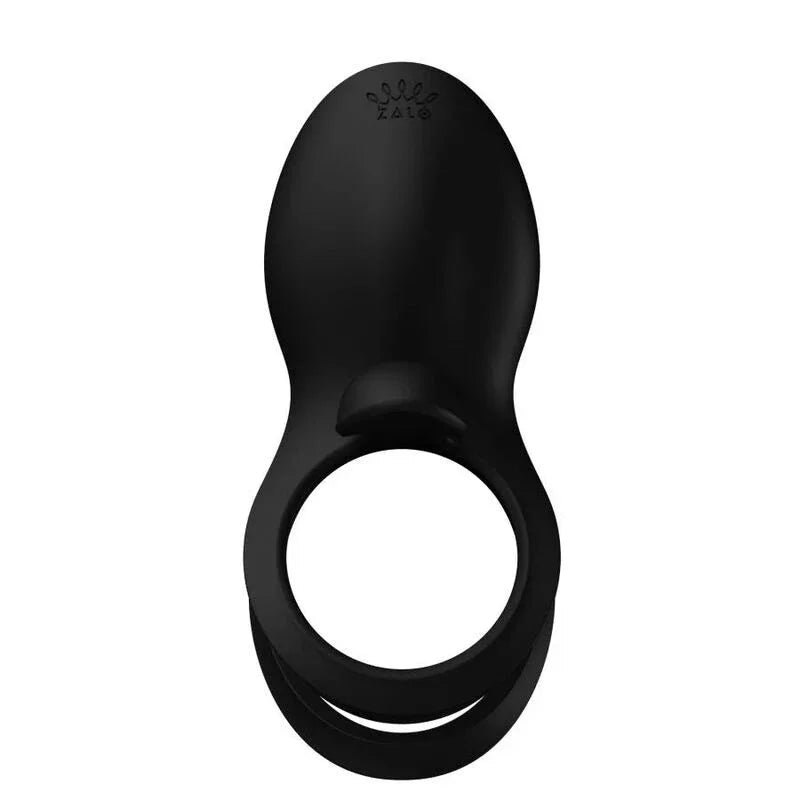Zalo – Bague Vibrante Couples Bayek Noir