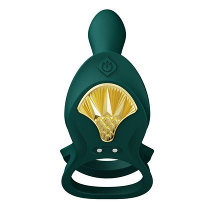 ZALO - ANILLO VIBRADOR PARA PAREJAS BAYEK VERDE
