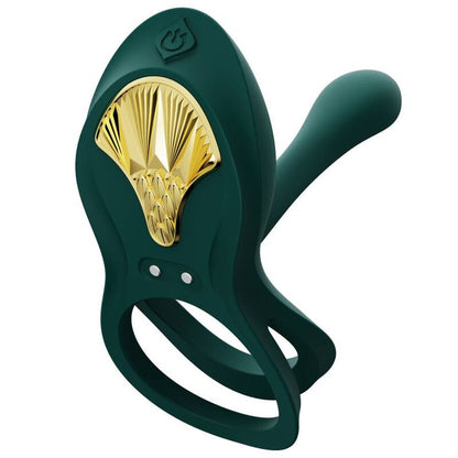 ZALO - ANILLO VIBRADOR PARA PAREJAS BAYEK VERDE