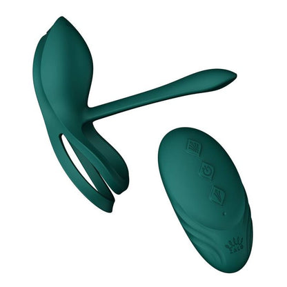 ZALO - ANILLO VIBRADOR PARA PAREJAS BAYEK VERDE