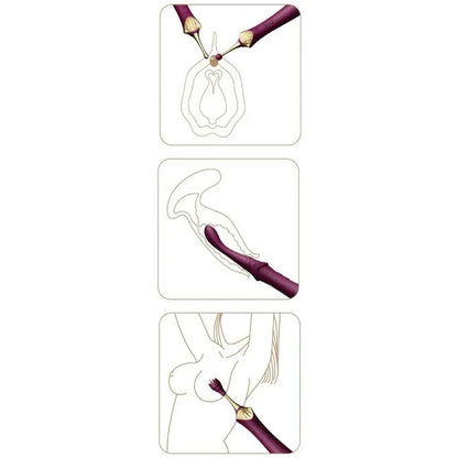 Zalo – Bess 2 Clitoral Massager Purple