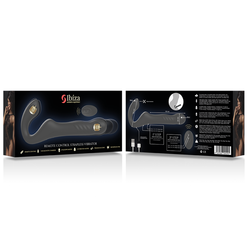 Vibrateur sans sangle télécommande up & down – Ibiza