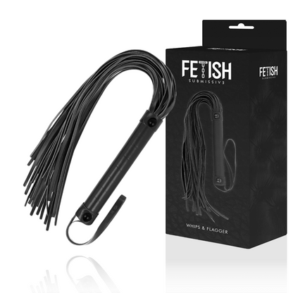 FETISH SUMMISSIVE - LÁTIGO DE CUERO VEGANO