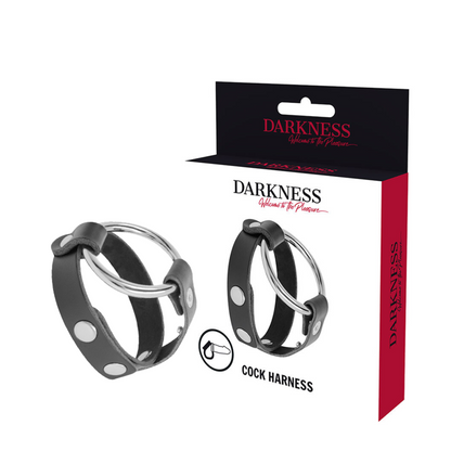 DARKNESS - ANILLO DE PRUEBA Y PENE BDSM