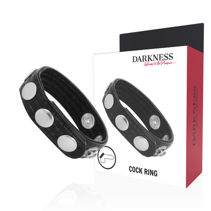 DARKNESS - ANILLO DE ERECCIÓN DE CUERO