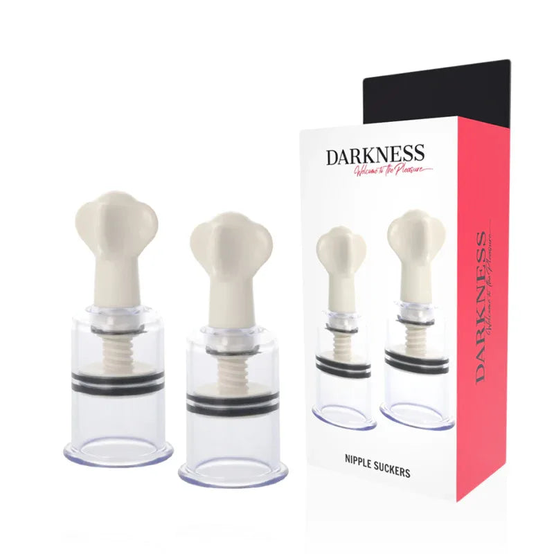 Darkness – Aspirateur de Tétons Transparent 3,1 cm de Diamètre