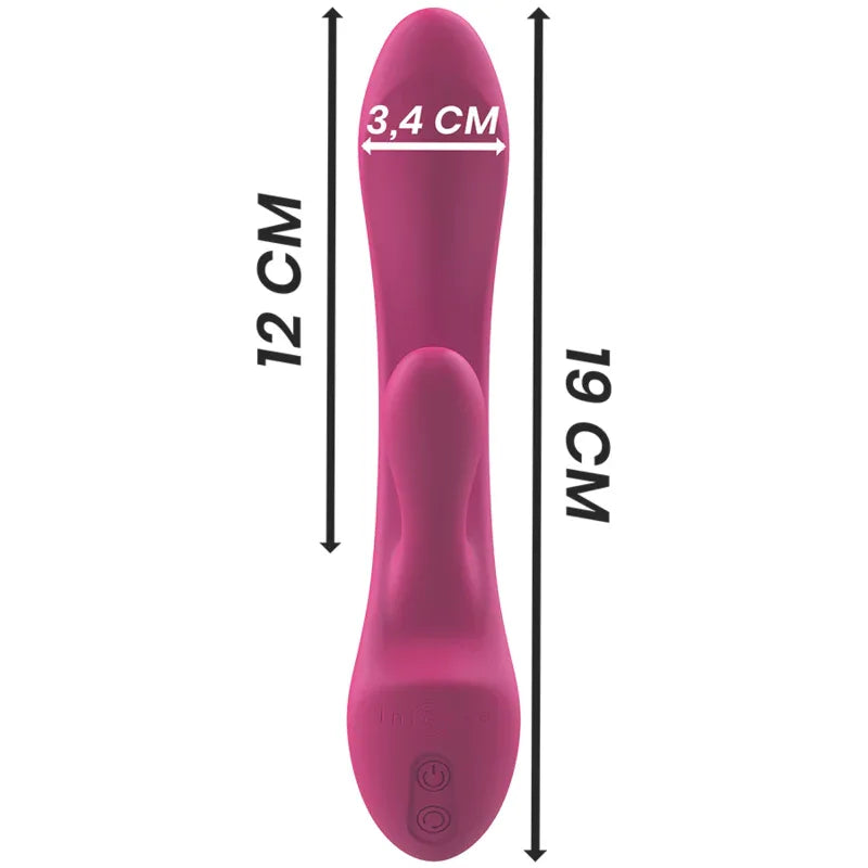 Intense – Vibrateur Luigi Rabbit Silicone Liquide Rose