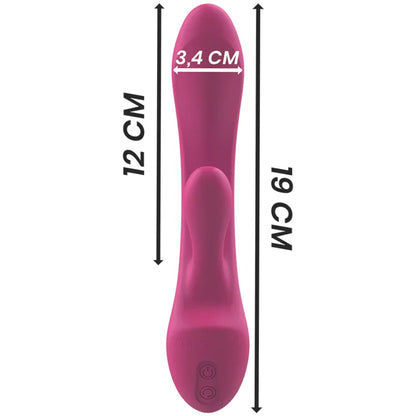 Intense – Vibrateur Luigi Rabbit Silicone Liquide Rose