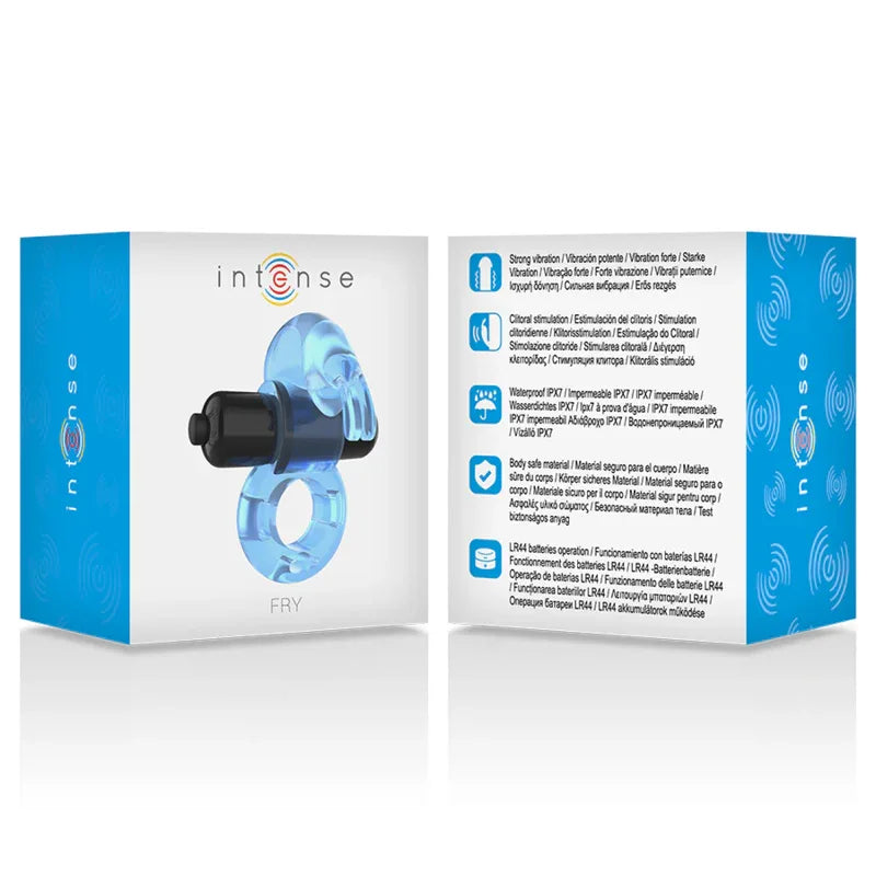Intense – Anneau Vibrant Bleu Fry