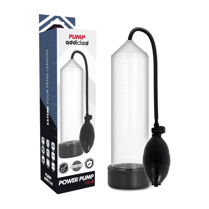 ACCRO À LA POMPE - RX3 TRANSPARENT