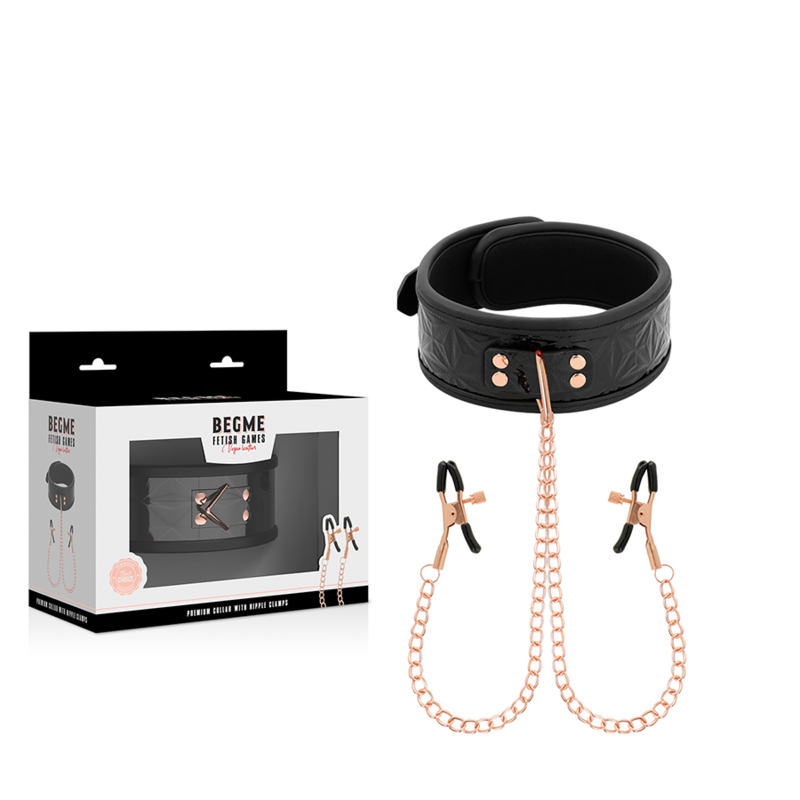 BEGME - BLACK EDITION BEGME BLACK EDITION NECKLACE WITH METON CLAMPS