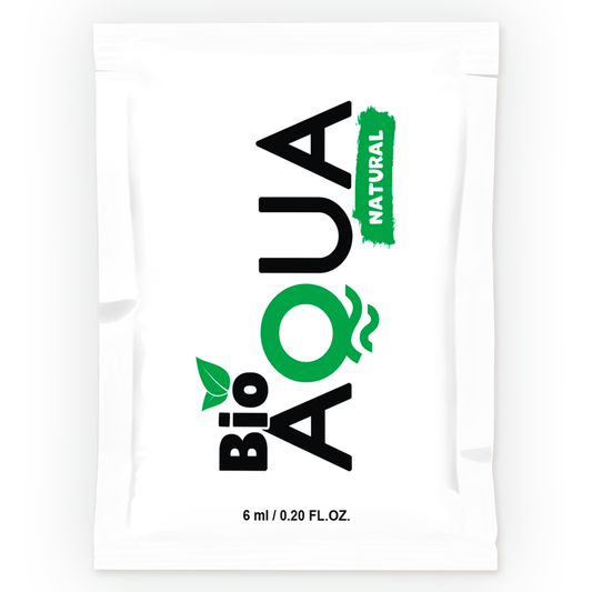 BIOAQUA - WATER-BASED LUBRICANT NATURAL INGREDIENTS 6 ML
