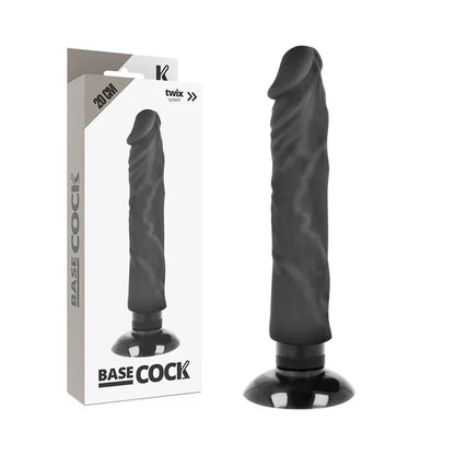 Basecock – Vibrateur Réaliste 2 1 Noir 20 cm O 4 cm