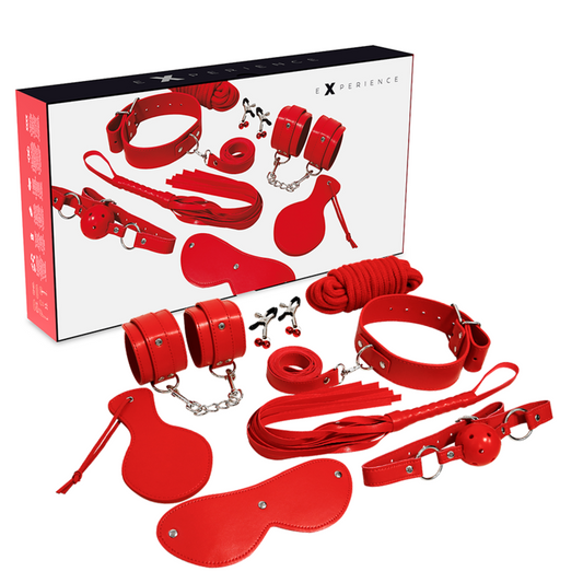 EXPERIENCE - BDSM FETISH KIT SERIE ROUGE