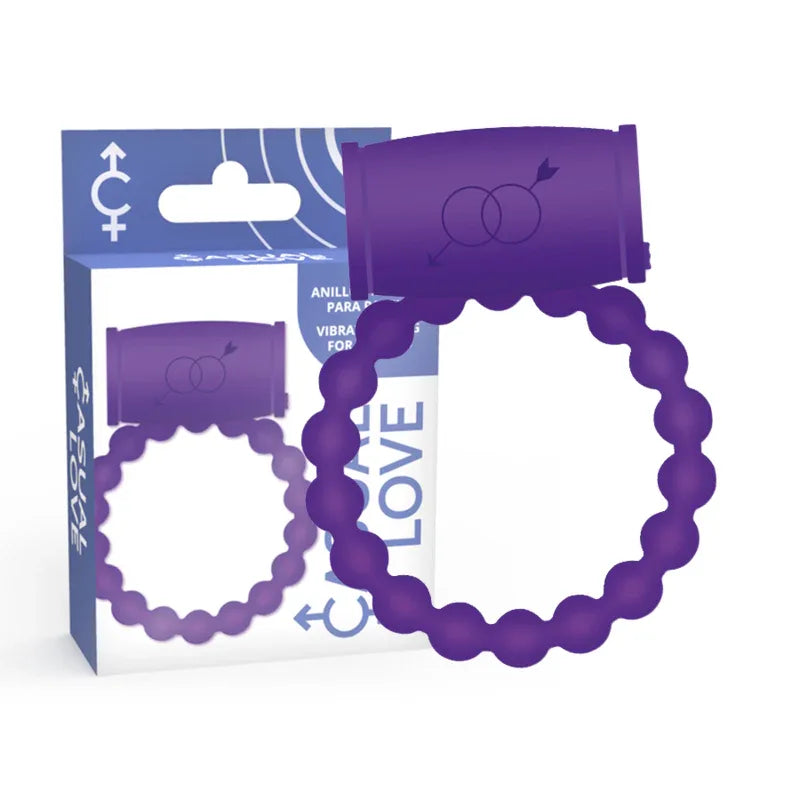 Casual Love – Anneau Vibrateur Couple 25 Violet
