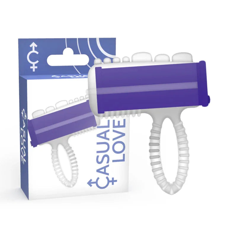 Casual Love – Ring Vibrator Lilac Tongue