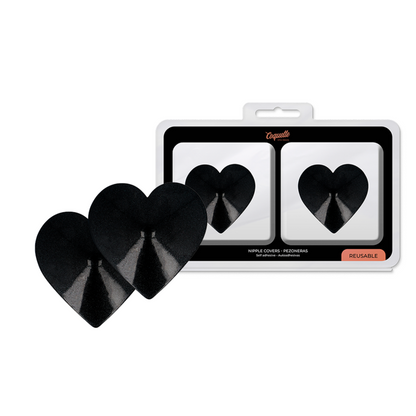 COQUETTE CHIC DESIRE - TERCIOPELO CORAZONES NEGROS