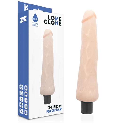 Loveclone – Vibrateur Autolubrifiant Ragnar 24.5 cm O 3.5 cm