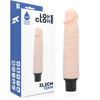 Loveclone – Vibrateur Autolubrifiant Finn 21.2 cm O 3.8 cm