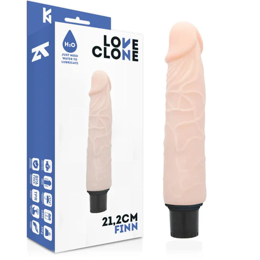 Loveclone – Vibrateur Autolubrifiant Finn 21.2 cm O 3.8 cm