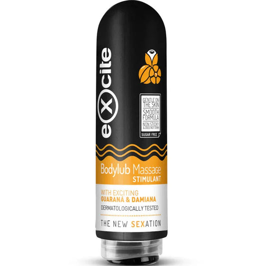 Excite – Bodylub Massage Stimulant Guaran 200 ml – Stimulation Immédiate & Plaisir Extrême