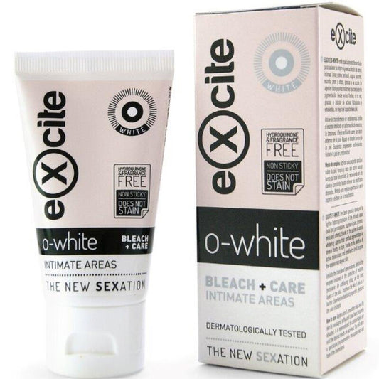 EXCITE - O WHITE DECOLORANTE + CUIDADO DE LA ZONA ÍNTIMA 50 ML