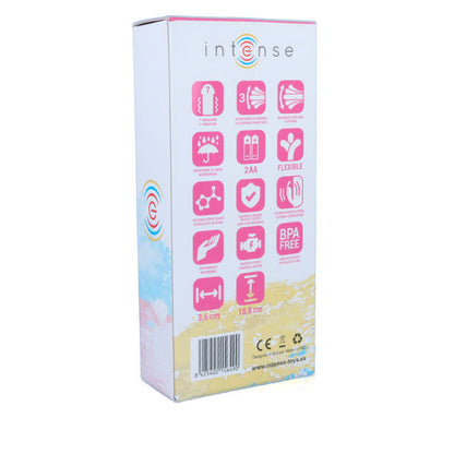 INTENSE - VIBRADOR OSCILANTE CONEJO ROSA DE SILICONA SUSY