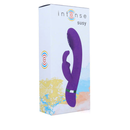 INTENSE - VIBRADOR OSCILANTE DE CONEJO DE SILICONA LILA SUSY