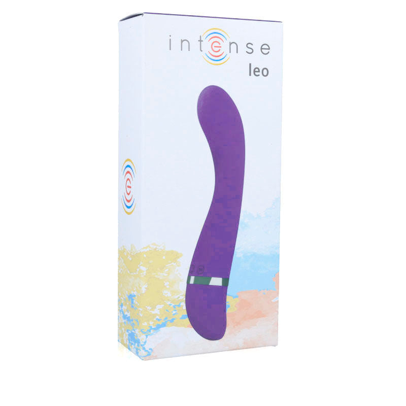 VIBRADOR DE SILICONA DE LUJO LEO LILA INTENSO