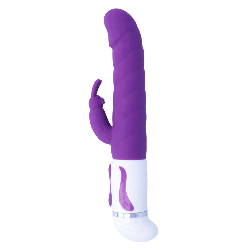 INTENSO - VIBRADOR GIRATORIO DE SILICONA LILA