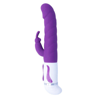 INTENSO - VIBRADOR GIRATORIO DE SILICONA LILA