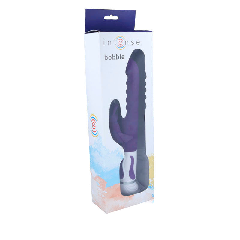 INTENSO - VIBRADOR GIRATORIO DE SILICONA LILA