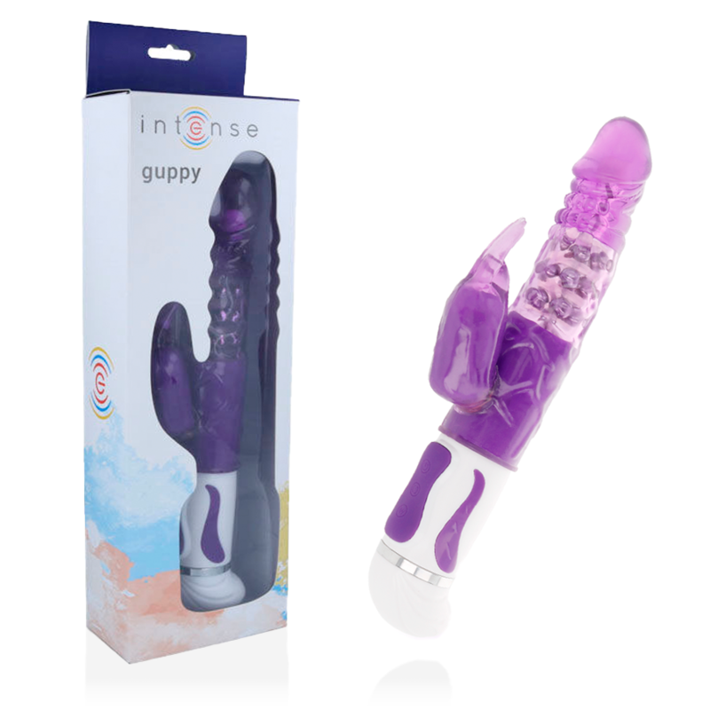 INTENSO - VIBRADOR ROTATOR GUPPY LILA
