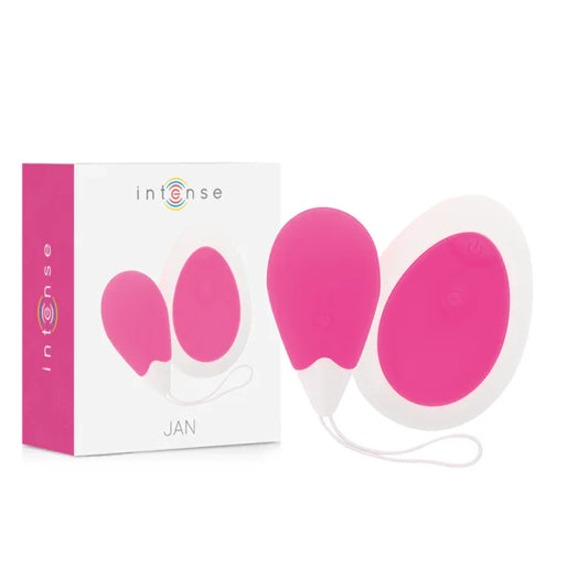 Intense – Vibrateur Jan Egg Télécommande Rose