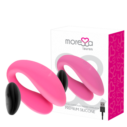 MORESSA - ESTIMULADOR DE PAREJAS CON CONTROL REMOTO LAUREN