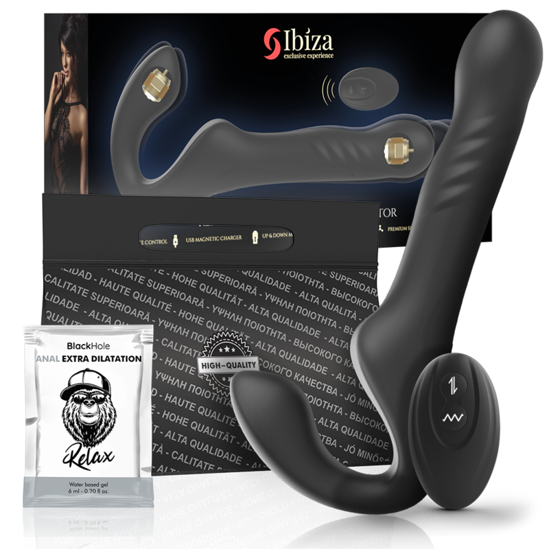 Vibrateur sans sangle télécommande up & down – Ibiza