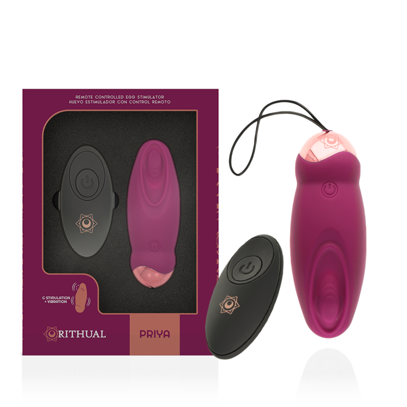 RITHUAL - PRIYA EGG TÉLÉLÉCOMMANDE G-SPOT + VIBRATION