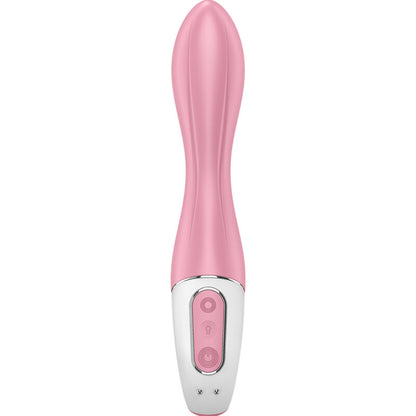 SATISFYER - VIBRADOR CON BOMBA DE AIRE 2 ROSA