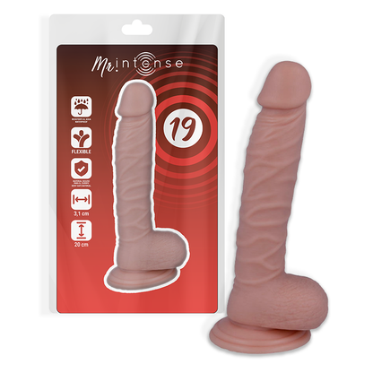 MR INTENSE - 19 PENE REALISTA 20 CM -O- 3.1 CM