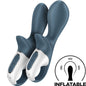 SATISFYER - POMPE AIR BOOTY 2 GRAY FONCÉ
