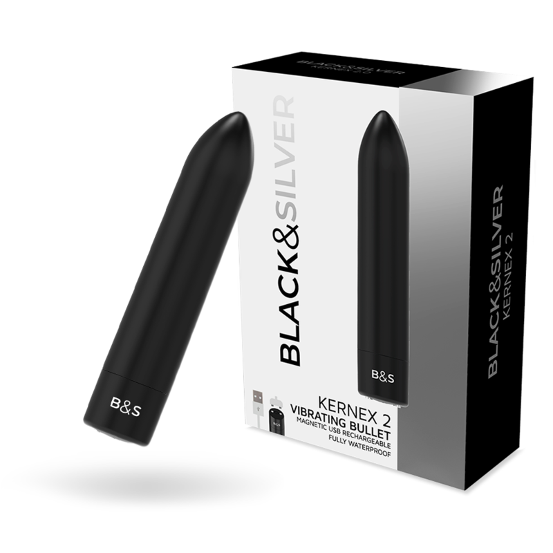 Vibrateur balle magnétique vibrante noir kernex 2 – Black & Silver