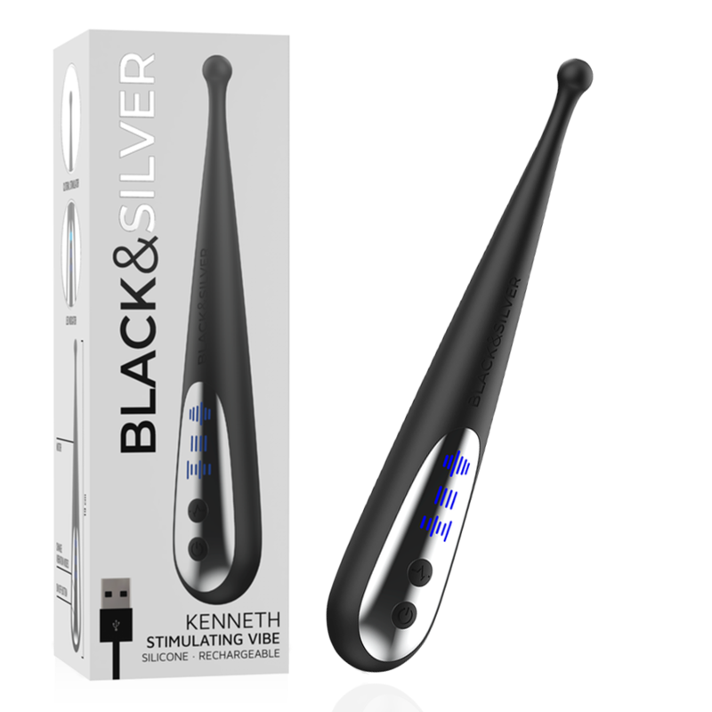 Vibe stimulante kenneth – Black & Silver