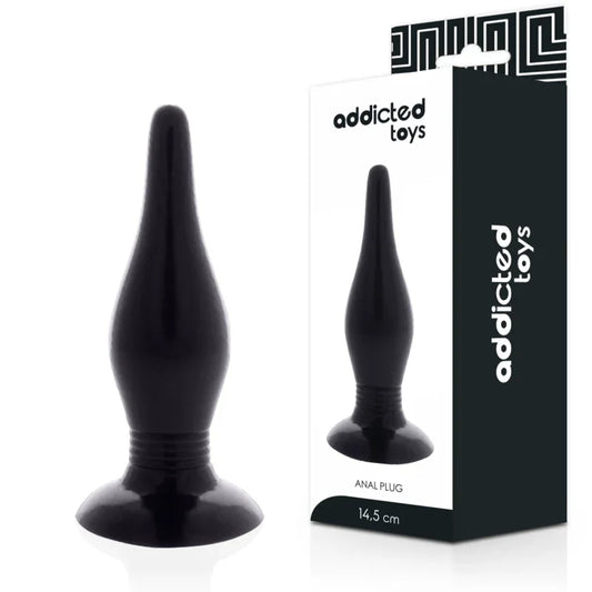 Addicted Toys – Plug Anal 14.5 cm Noir