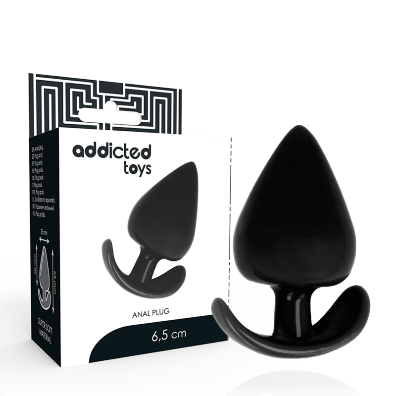 JUGUETES ADICTO - PLUG ANAL 6,5 CM