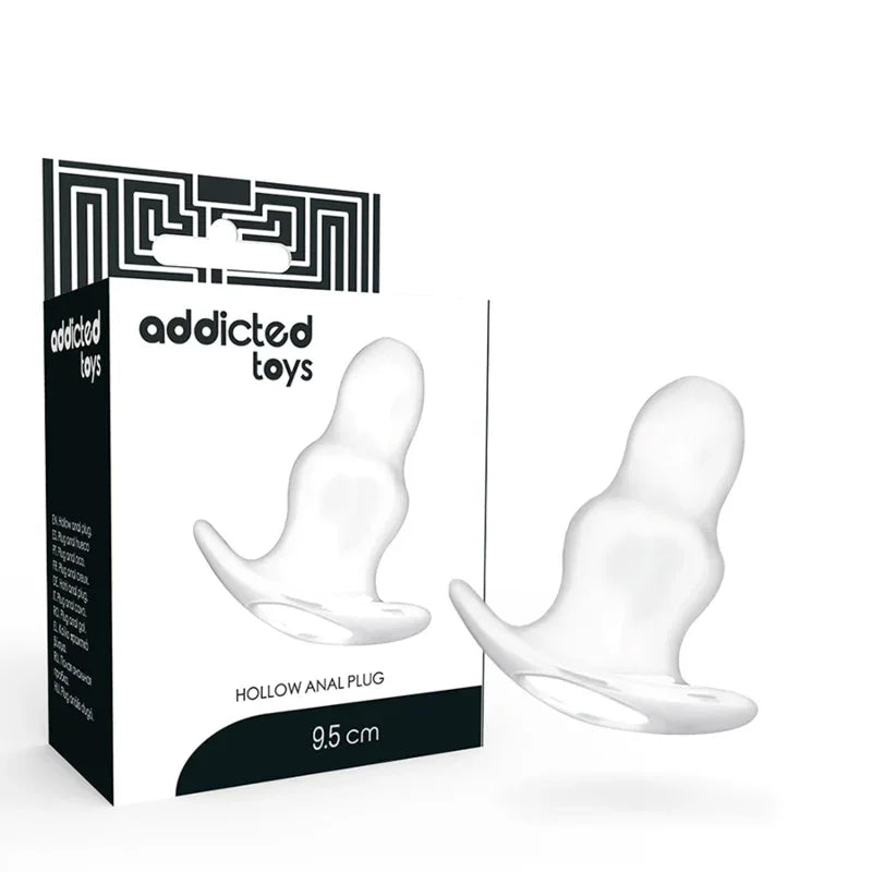 Addicted Toys – Dilatateur Anal Moyen 9.5 cm – Transparent