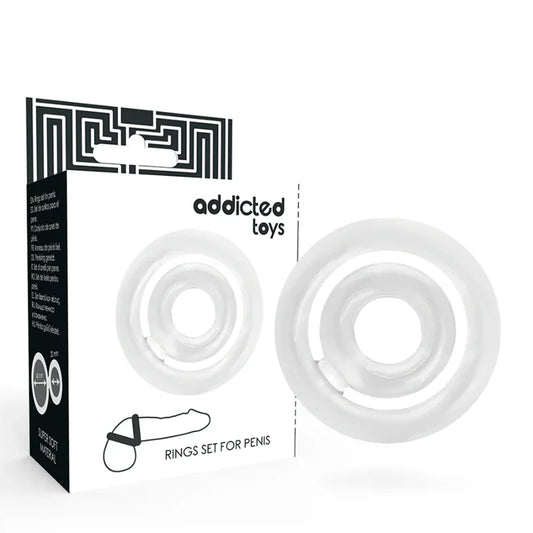 Addicted Toys – Potenz – Pénis C Ring Clair